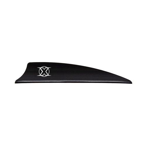 Bohning X Vane, 2.25" Hunting, 3D, Target Vane, Black, 100pk