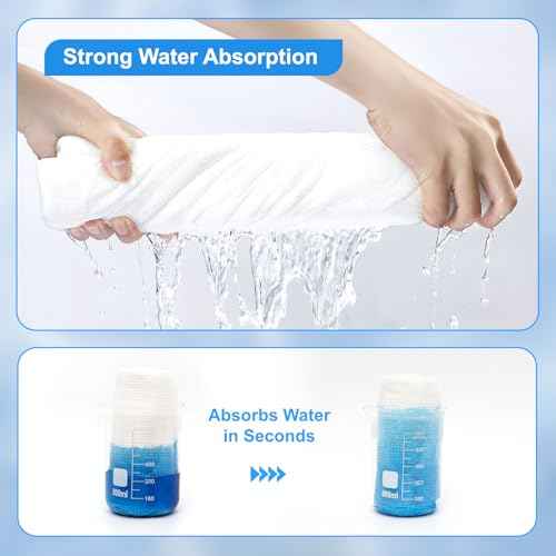 Disposable Bath Towel 55 x 27.5 inch Large Portable Bath Towels for Travel Soft Big Body Towel,Washcloth for Hiking Camping Hotel Bathroom Individually Packed