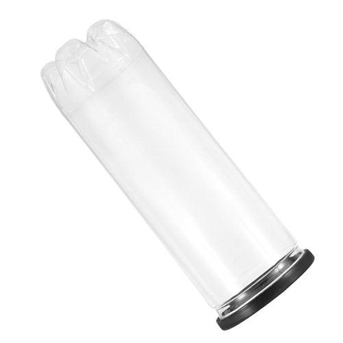 Outanaya Clear Tennis Balls Container with Lid Durable Organizer for Daily Sports Supplies Lightweight Easy to Carry for Storage and Transporting Tennis Balls