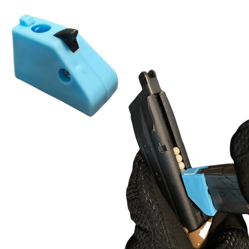 Generic Airsoft Speed Loader for Pistol Magazines Quick and Easy Reload (Light Blue)