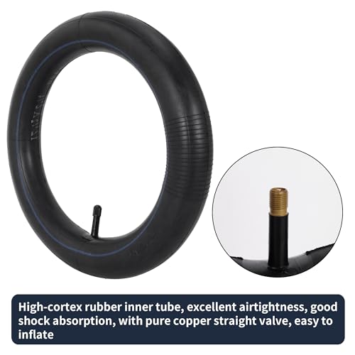 12 1/2 x 2 1/4 Bike Tires and Inner Tubes, 12.5x2.25 BMX Tire Sets (57-203) Compatible with Jetson Kids Bike Caster Trike Bob Stroller and Other 12 Inch Bicycle Tires and Tubes