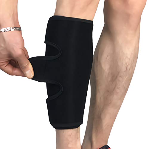X-Large Calf Brace Shin Splint Compression Sleeve Support for Swelling & Injury