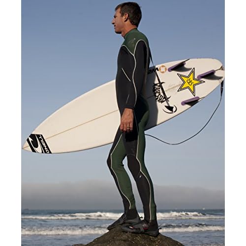 O'Neill Heat 5mm Round Toe Neoprene Boot with Textured Rubber Sole for Cold Water Surfing, Paddleboarding, Snorkeling, Black, 12
