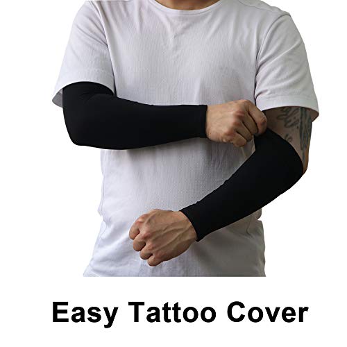 UV Protection Cooling Arm Sleeves for Men and Women UPF 50 Sun Cover
