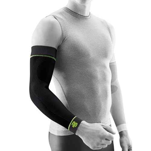 Bauerfeind Sports Compression Arm Sleeves - Gradient Compression Improves Oxygen/Blood Circulation - 1 Pair