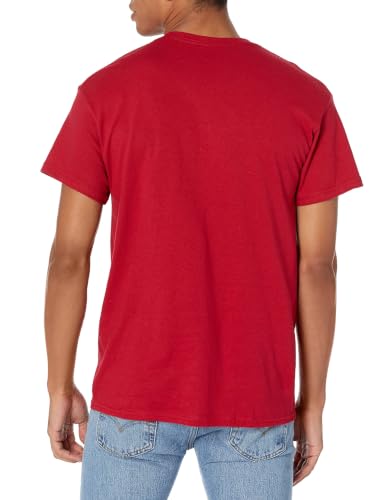 Unisex Military Short Sleeve T-Shirt - Marines / Red / X-Large