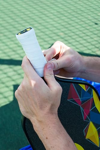 Blue Pickleball Pro Wrap Overgrip - Tacky, Soft, Durable, Moisture Absorbent, Versatile