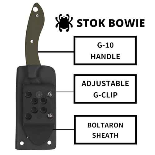 Spyderco FB49GPOD Stok OD G-10 Bowie Reveal 12