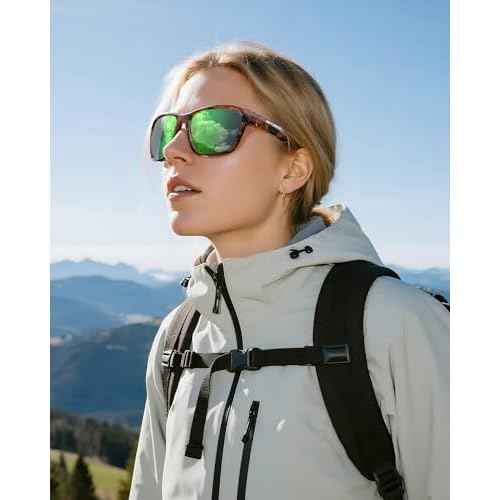 Polarized Running Sunglasses for Women Mens Sun Glasses for Cycling Fishing Driving Golf UV Protection