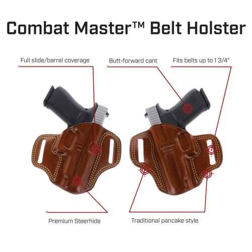 Galco Combat Master Belt Holster for Beretta 92F / FS
