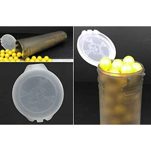 Maddog 150 Round Bones Paintball Pods | Durable Quick Reload Tubes for Tournament and Recreational Speedball Woodsball | 6 Pack