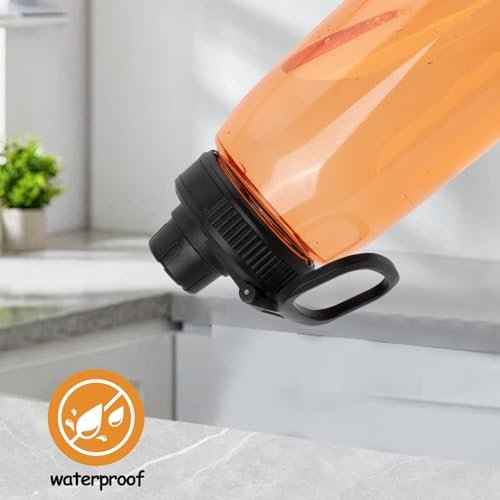 2 PCS Replacement Lid for CamelBak Chute Mag & Eddy, Compatible with 10+ CamelBak Bottle Sizes, Leakproof, BPA-Free, Black, 1520ml, Sports, Travel, Hiking, Camping