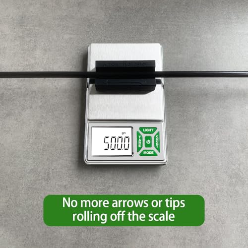 Digital Grain Scale for Archery - Precision Arrow Weighing with 6 Units