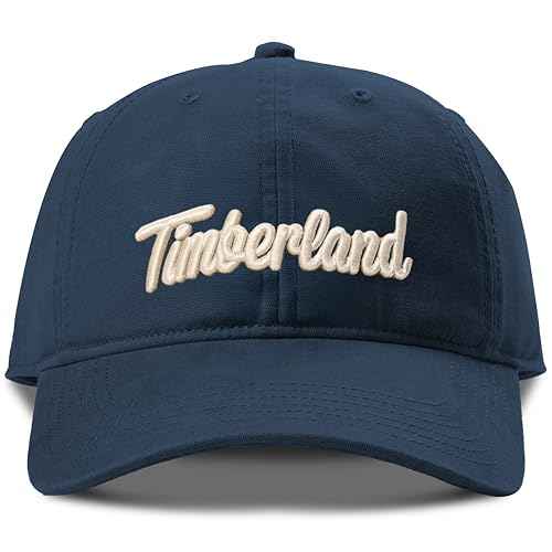 Timberland Midland Beach Men's Baseball Cap, Soft Cotton, Adjustable, Lightweight & Stylish Hat for Outdoor Activities