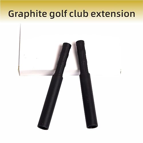 Golf Club Shaft Extension Kit - 8 Pcs 0.49 Inch Carbon Fiber Shaft Extensions for Irons, Putter, Driver