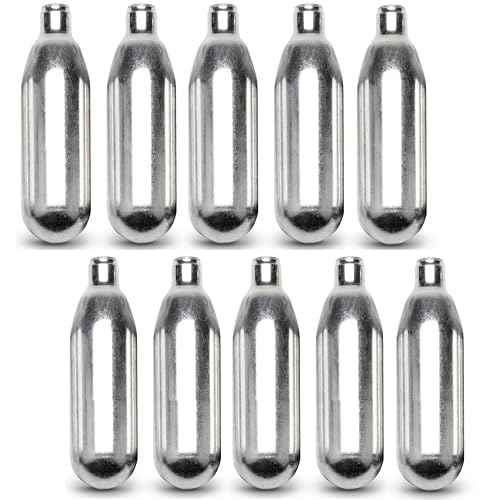 Byrna 8 Gram CO2 + Oiler Cartridges | 10 Count Pack | for Byrna SD/CL/HD/EP - (9 CO2 + 1 Oiler Cylinders)