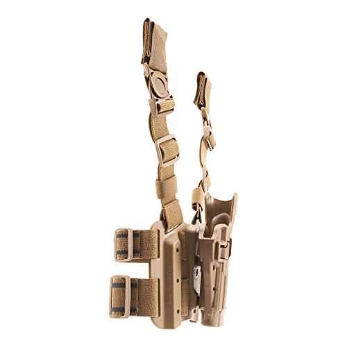 BLACKHAWK Serpa Level 2 Tactical Coyote Tan holster, Size 04, Right Hand, (Beretta 92/96/M9 Std or A1 w/rails (NOT Brig/Elite)