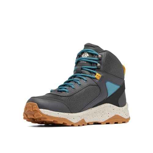 Columbia¢ç Trailstorm¢â Ascend Mid Waterproof Shoes for Men ? Leather and Synthetic Upper ? Round Toe