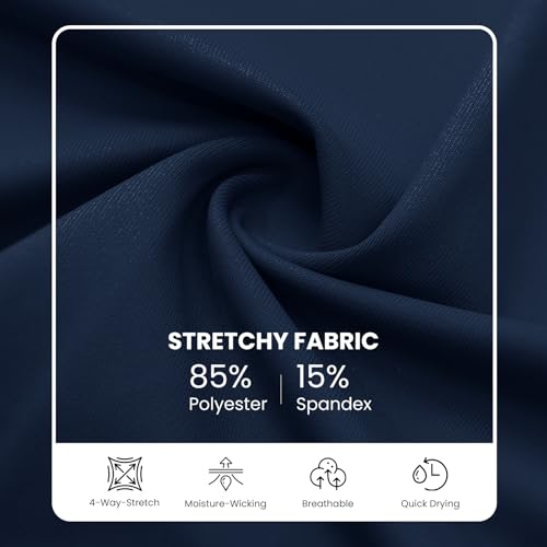 Women's Lightweight Zip Workout Jackets - Medium Dark Blue Gold Zip