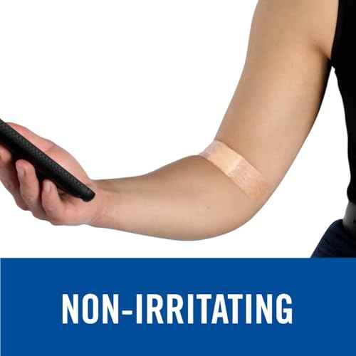 Nexcare Gentle Paper Tan Skin Tape, 1 in x 10 yd, Non-Irritating, Discreet Look, Great for Frequent Gauze Changes, Gentle on Sensitive Skin, Dermatologist-Tested, Hypoallergenic Tape, 6 Rolls