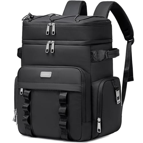 Weitars Insulated Cooler Backpack Waterproof Soft Bag 31L Black