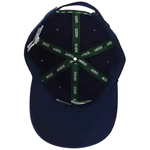Lacoste Men's Solid Big Croc Cap