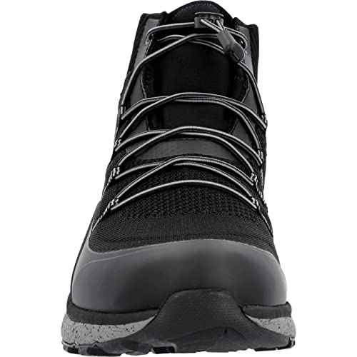 ROCKY Summit Elite R.A.K. eVent Waterproof Knit Hiking Boot, Black, Size 9(M)