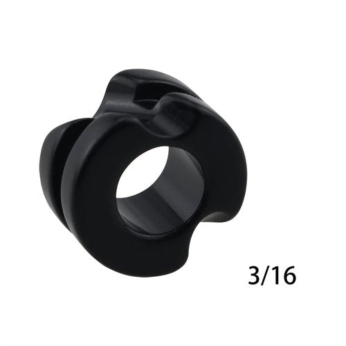 Ruiwaer Outdoors Meta Pro Peep Hunter Sight, Composite Bow Aluminum Sight Glass, Black
