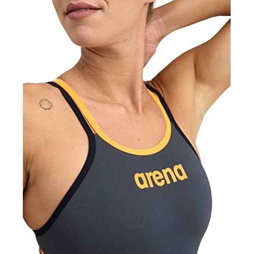 ARENA Women's Big Logo MaxLife One Piece Swimsuit