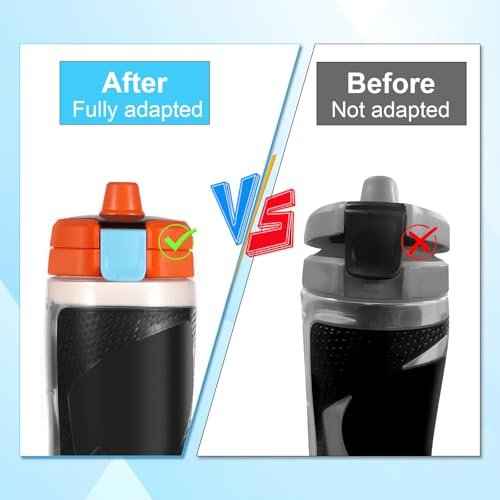 2pcs Replacement Lid Clip, Bottle Clasp for Gatorade GX (Light Blue)