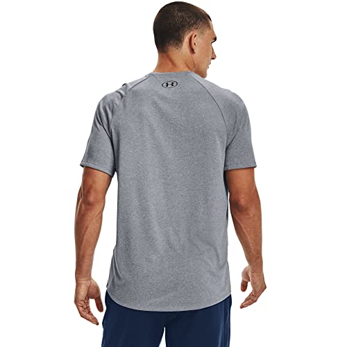 Under Armour Men's Tech 2.0 Short-Sleeve T-Shirt - 4X-Large Steel Light Heather/Black