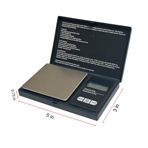 Digital Arrow Grain Scale for Archery with Backlight LCD, High Precision, Portable