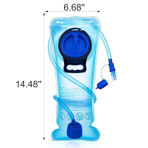 1.5L Hydration Bladder with Leak-Proof Design & Quick Release Tube - BPA-Free