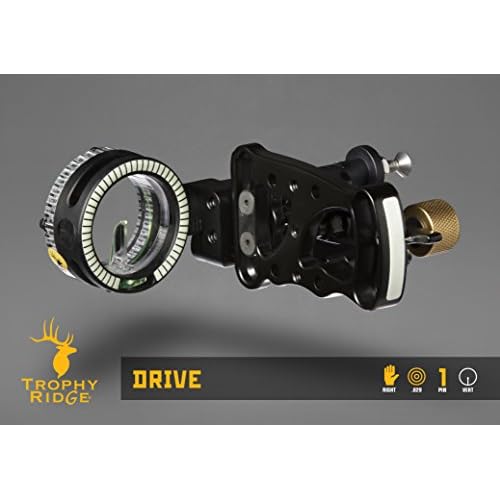 Trophy Ridge Drive Slider Bow Sight , Black