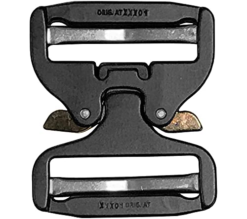Adjustable Dual 2 Inch (50mm) Quick-Release Buckle for Belts & Climbing Gear