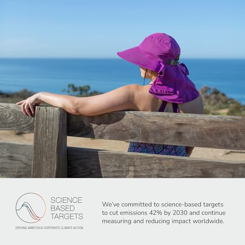 Sunday Afternoons Sundancer Hat - One Size Saltwater Wide Brim Sun Hat with Neck Cape
