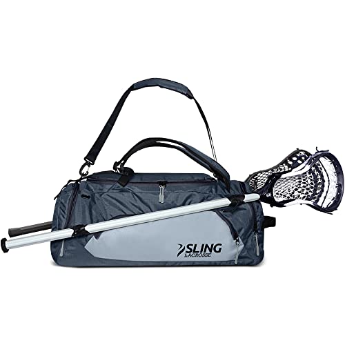 Lacrosse Bag Hybrid 3.0 Duffel Backpack Holds 2 Sticks 40L Capacity