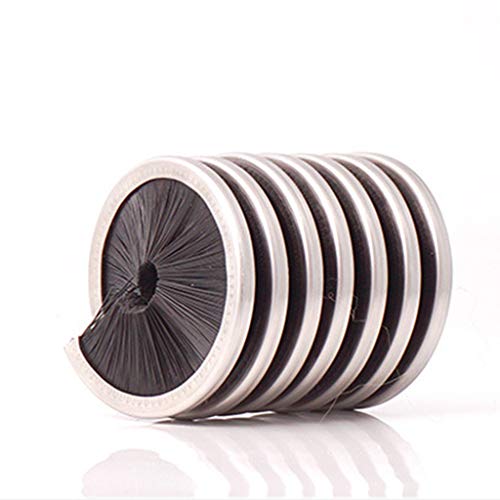 Stainless Steel Nylon Rope Cord Brush for Rock Climbing Rope Brush Cleaning Brush Rope Portable Wash Rope Tools Nylon + Stainless Steel, As Pic Shows