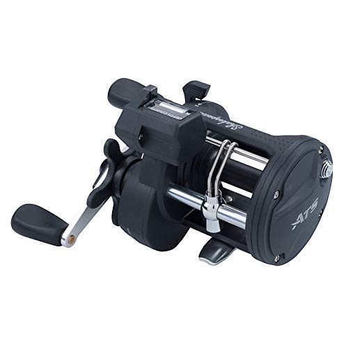 Shakespeare ATS Size 15 Conventional Trolling Fishing Reel, Right Handle Position, Graphite Spool, Multi-Disc Drag System with Smooth Ball Bearing Drive