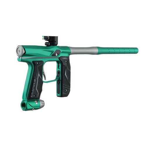 Empire Axe 2.0 Paintball Gun Package Kit w/Air Tank and Halo Too Loader (Dust Teal/Dust Gray)