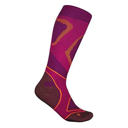 Bauerfeind Run Performance Compression Socks - Targeted Compression Zones - Increased Ankle Stability - Heel and Sole Relief