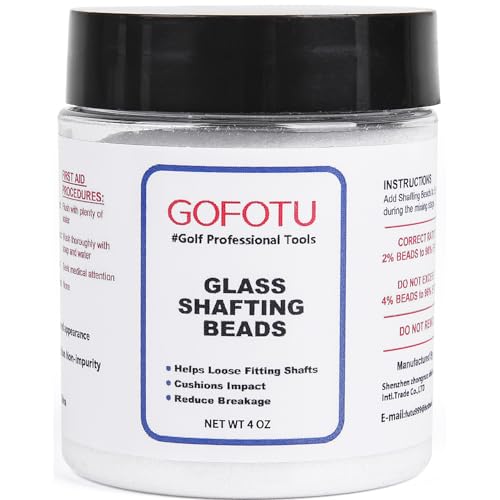 Glass Shafting Beads for Golf Club Installation Stabilizer 4oz - Bond Strength Increase