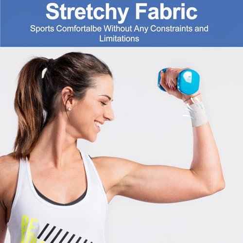 24 Pack White Self Adhesive Bandage, 2¡± x 5 Yards Medical Wrap, Cohesive Bandage Wrap, White Tape Baseball, Self Stick Bandage Tpae, First Aid Gauze for Ankle, Leg, Arm