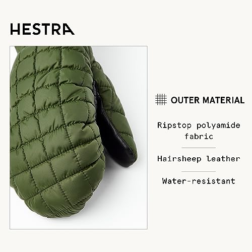 Hestra Moon Light Mitt, Windproof Insulated Mitten for Alpine Skiing, Snowboarding, Cross Country Ski & Snowshoeing