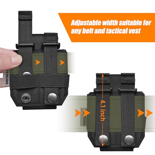 MOLLE Handcuff Pouch for Duty Belt Tactical Vest Security Law Enforcement