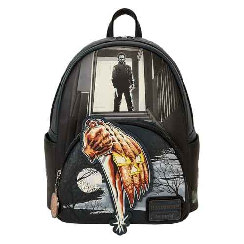 Loungefly Halloween Michael Myers Jack-O'-Lantern Glow Mini Backpack