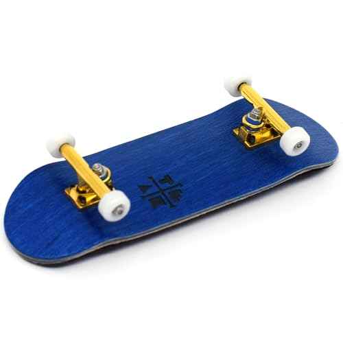 Teak Tuning 32mm Prolific Complete Fingerboard - Color Deisgn Options | 32mm x 97mm Handmade Maple Wood Deck | Pro Board Shape | Polyurethane Bearing Wheels | O-Ring Tuning