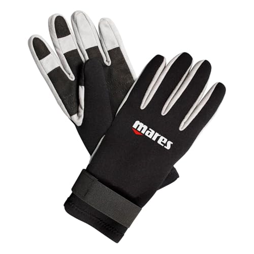 Water Sport Gloves - Black, Large, 2mm Neoprene Diving & Kayaking Gloves