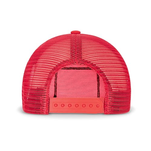 Ohio State Buckeyes Fan Patch Trucker Hat - Red & Black Snapback Cap for Men & Women