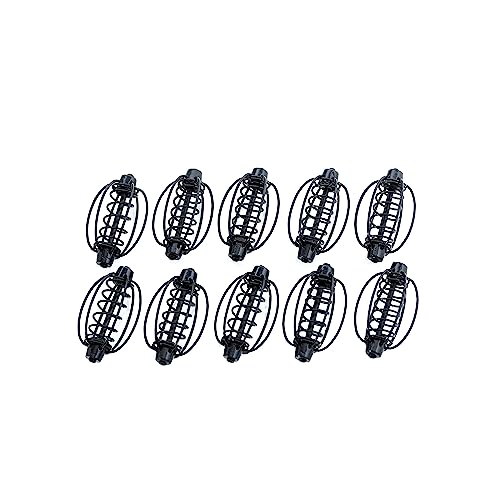 Carp Feeder Set - 10 Pcs Pumpkin-Shaped Fishing Baits for Carp, 20g
